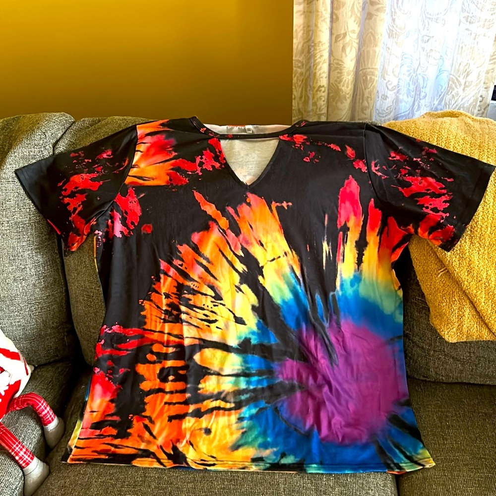 Tyedye tshirt size 3x